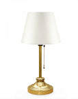 Homing Edel Gold Table Lamp with E27 Socket - Energy-Efficient LED Compatible Decorative Home Lighting - view 2