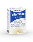 Wellcare Vitamin D3 400 IU Daily Liquid Supplement 30 ml
