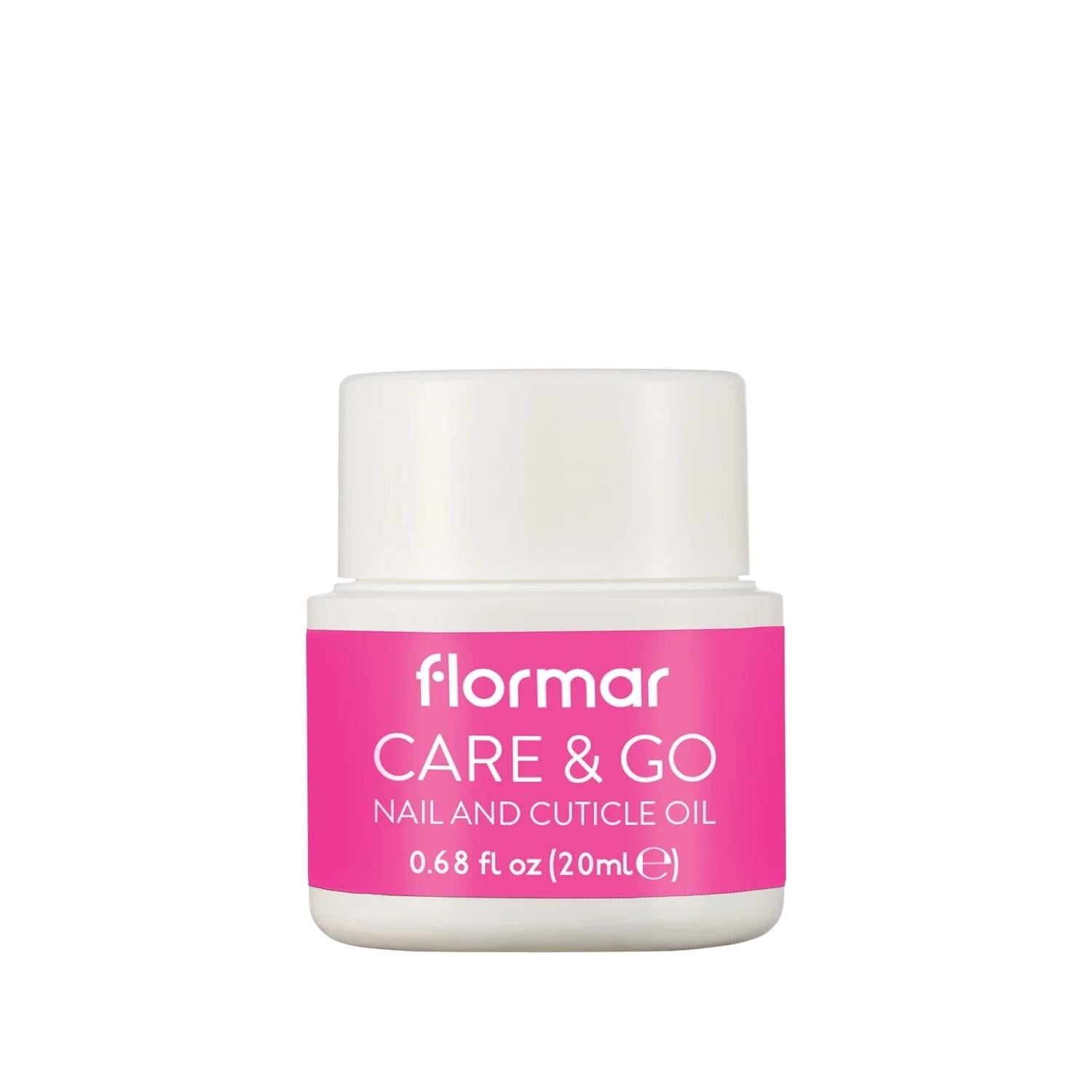 Flormar Care & Go Nail Care Oil with Sponge Applicator - 20ml, Nourishes Cuticles, Convenient Beauty Solution Flormar Care & Go Nail Oil for Cuticle Care nail care oil, cuticle care, Flormar Care & Go, nail nourishment, beauty products, nail health, cuticle nourishment, beauty solutions, cosmetic products, personal care, nail care routine, dry cuticles, brittle cuticles, convenient beauty, practical nail care