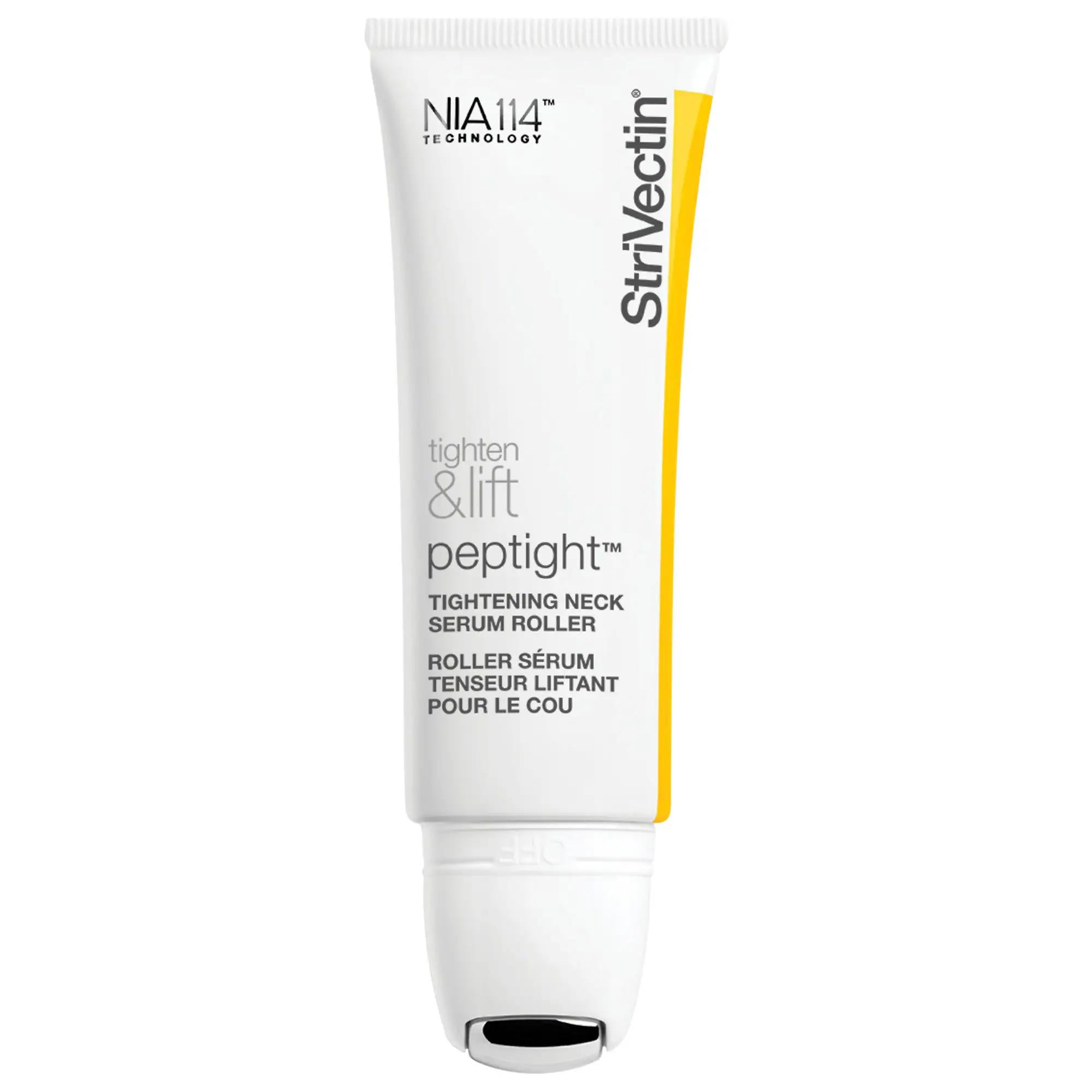 Peptight™ Neck Serum Roller - Anti-Aging Skincare for Firmer Neck & Jawline Peptight Neck Serum Roller - Firm Neck & Jawline neck serum roller, anti-aging skincare, peptide-powered serum, vegan skincare, cruelty-free beauty products, skincare for fine lines, neck care, jawline definition, firmer skin, cleaner beauty, eco-friendly packaging, sensitive skin friendly