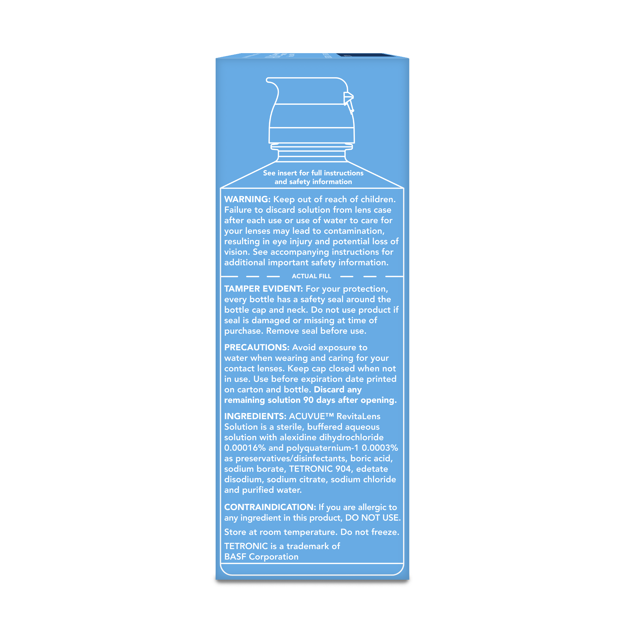 ACUVUE RevitaLens Multi-Purpose Disinfecting Solution 360ml