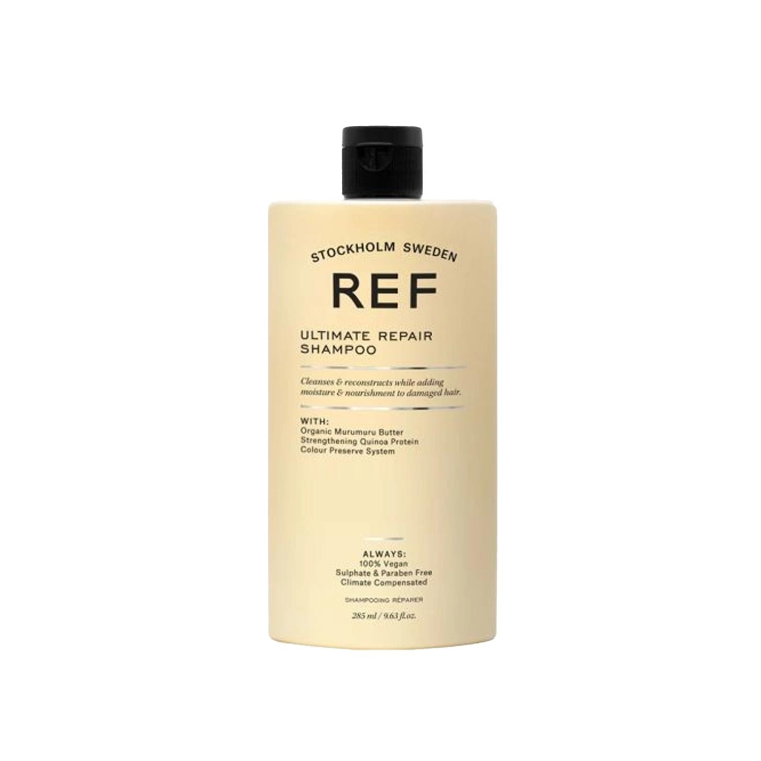 REF Ultimate Repair - Nourishing Repair Shampoo for Damaged Hair, 9.64 fl oz REF Ultimate Repair Shampoo for Damaged Hair repair shampoo, damaged hair care, nourishing shampoo, REF Ultimate Repair, besleyici şampuan, hair repair treatment, damaged hair solution, nourishing hair care, hair strengthening shampoo, healthy hair products