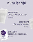 Sesu Soft Wax Strips for Hair Removal - Easy, Quick, Dermatologically Tested - 32 Strips - view 7