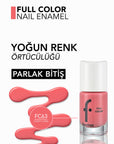 Flormar Full Color High Pigment & Glossy Nail Enamel 8ml