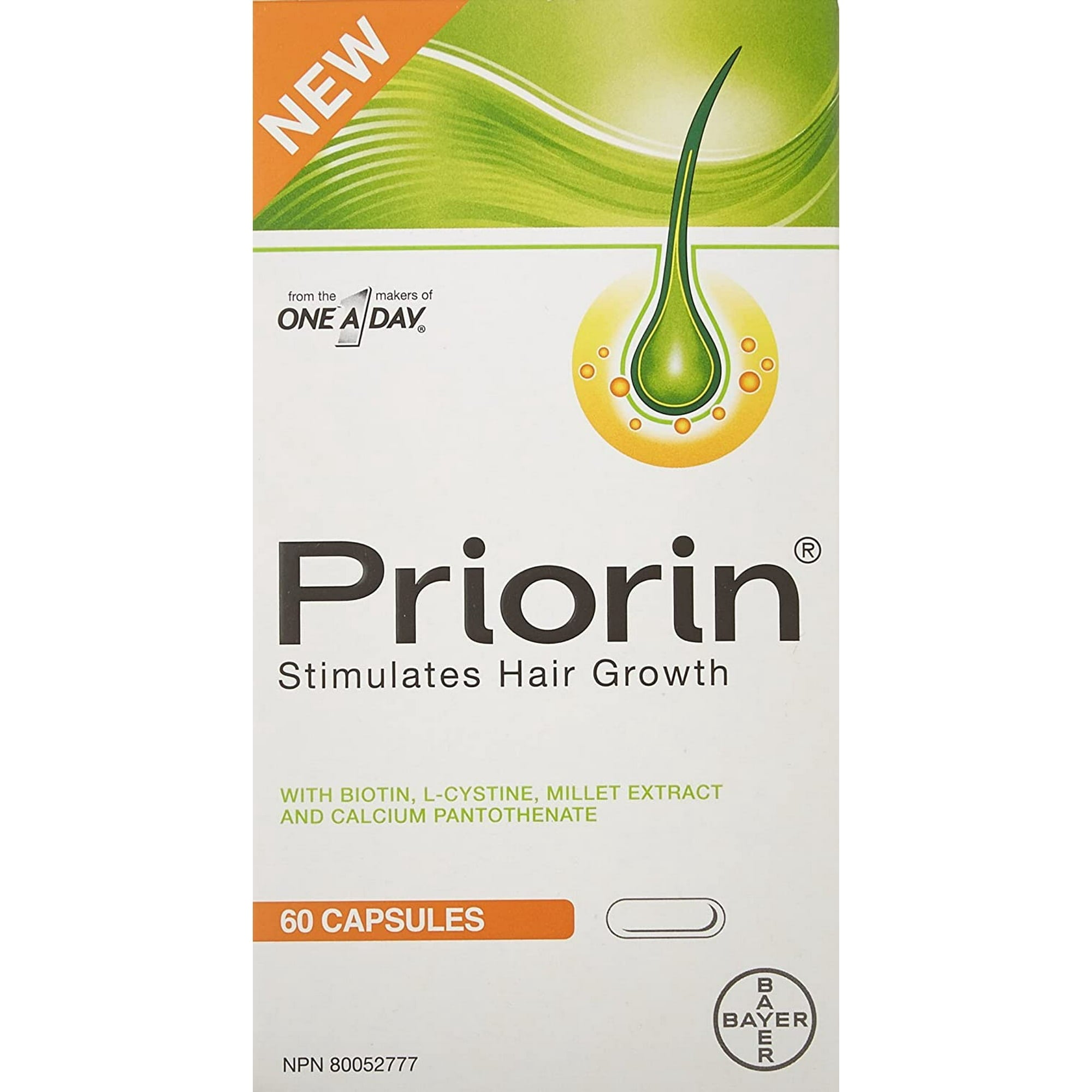Priorin Hair Support Capsules - Intense Formula | 60 Count