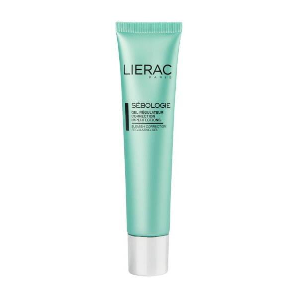 Lierac Sebologie Blemish Correction Gel - Regulate Acne-Prone Skin with Refreshing Scent Lierac Sebologie Blemish Correction Gel - Acne Care Blemish Correction Gel, Acne-prone skin care, Lierac Sebologie, Skincare for acne, Regulatory gel cream, Acne treatment, Skincare routine, Blemish correction, Acne-prone skin solution, Refreshing skincare, Greyfruit scent, Musk scent, Cedar scent