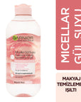 Garnier Micellar Water for Makeup Removal - Gentle, Radiant Skin Solution - 13.53 fl oz Garnier Micellar Water - Gentle Makeup Removal Micellar water, Makeup removal, Gentle cleansing, Rose water skincare, Radiant skin, Sensitive skin care, Garnier skincare, Skincare, Beauty products, Cosmetics