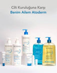 Bioderma Atoderm Shower Gel 1000ml - Moisturizing, Dermatologically Tested, Paraben-Free for Sensitive Skin Bioderma Atoderm Shower Gel 1000ml - Gentle & Moisturizing Bioderma Atoderm Shower Gel, Sensitive skin shower gel, Moisturizing shower gel, Dermatologically tested shower gel, Paraben-free shower gel, Gentle skincare, Natural ingredients, Large size shower gel, 1000ml shower gel, Sensitive skin care, Moisturizing body wash, Bioderma skincare