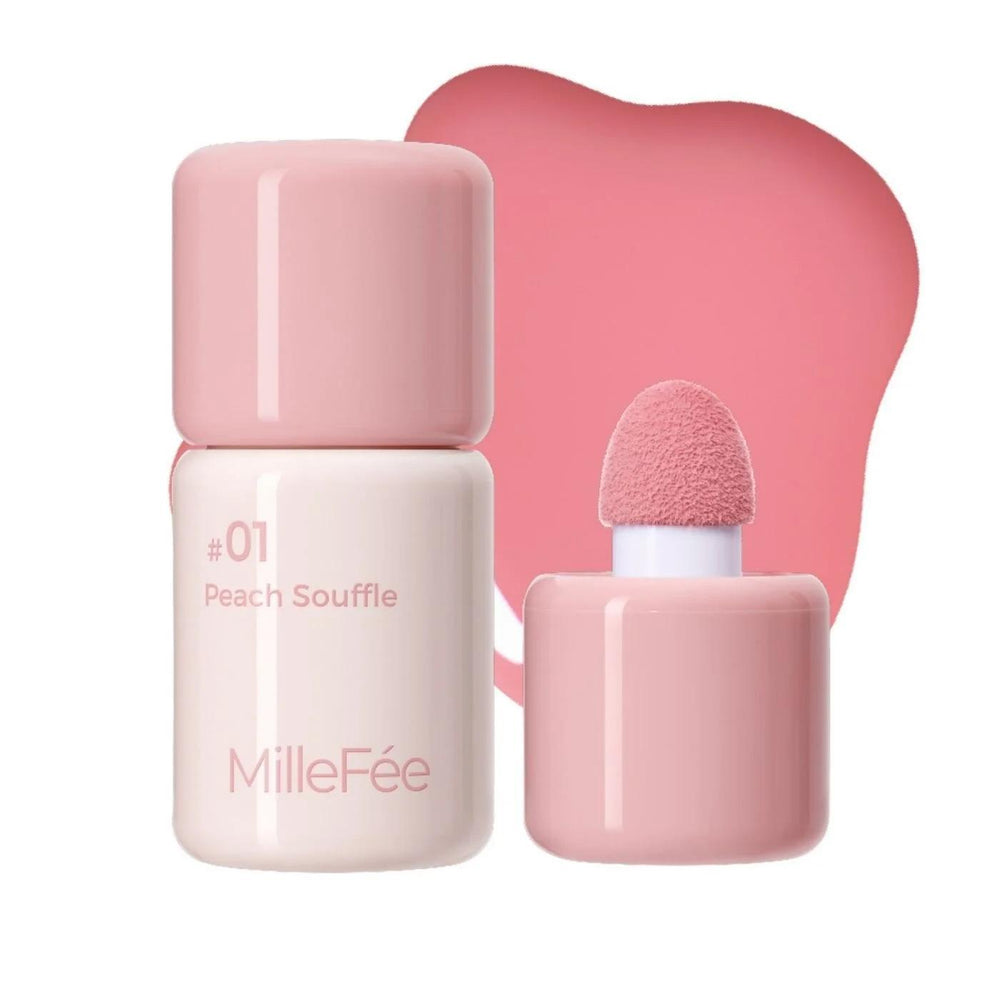 Millefee Shake Drop Blush 01 Peach Souffle 1 Count