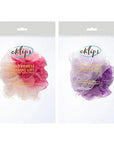 Eklips Dual-Tone Bath Sponge for Gentle Exfoliation