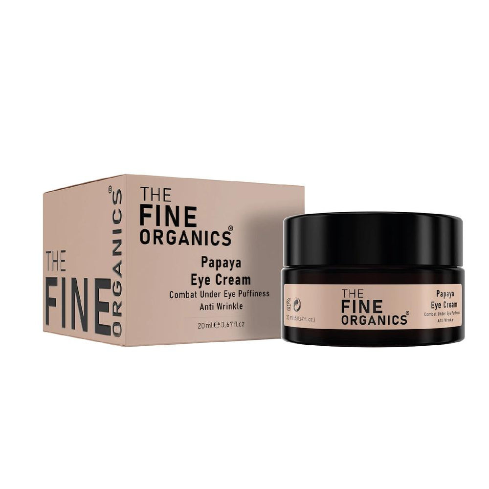 The Fine Organics Papaya Eye Cream for Fine Lines & Puffiness 20ml