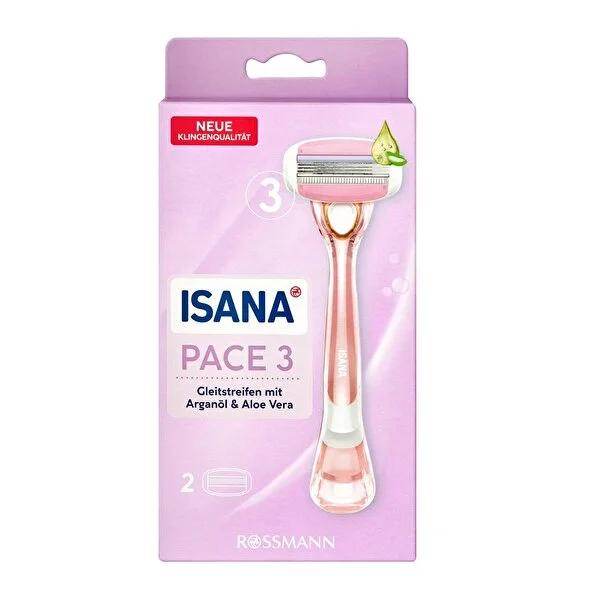 Isana Epilation Razor with Ergonomic Handle - 3 Blade System for Smooth Hair Removal Isana Epilation Razor - 3 Blade System epilation razor, hair removal tool, Isana Vabene compatible, three-blade epilator, ergonomic handle epilation, smooth hair removal, comfortable epilation, effective hair removal, personal care, grooming, beauty, women's health