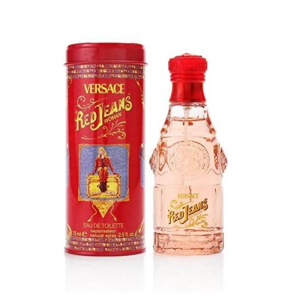 Versace Red Jeans Women's Perfume: Captivating Fruity Floral Fragrance | EDT 75ml Versace Red Jeans Perfume: Fruity Floral EDT for Women Versace Red Jeans, Red Jeans perfume, Women's perfume, Fruity floral perfume, Sweet perfume for women, EDT perfume, Versace fragrance, Raspberry peach perfume, perfume, fragrance, women's fragrance, floral scent, fruity scent, sweet scent, peach, raspberry, rose, violet, sandalwood, musk, vanilla, eau de toilette, EDT, everyday perfume, special occasion perfume, gift for h