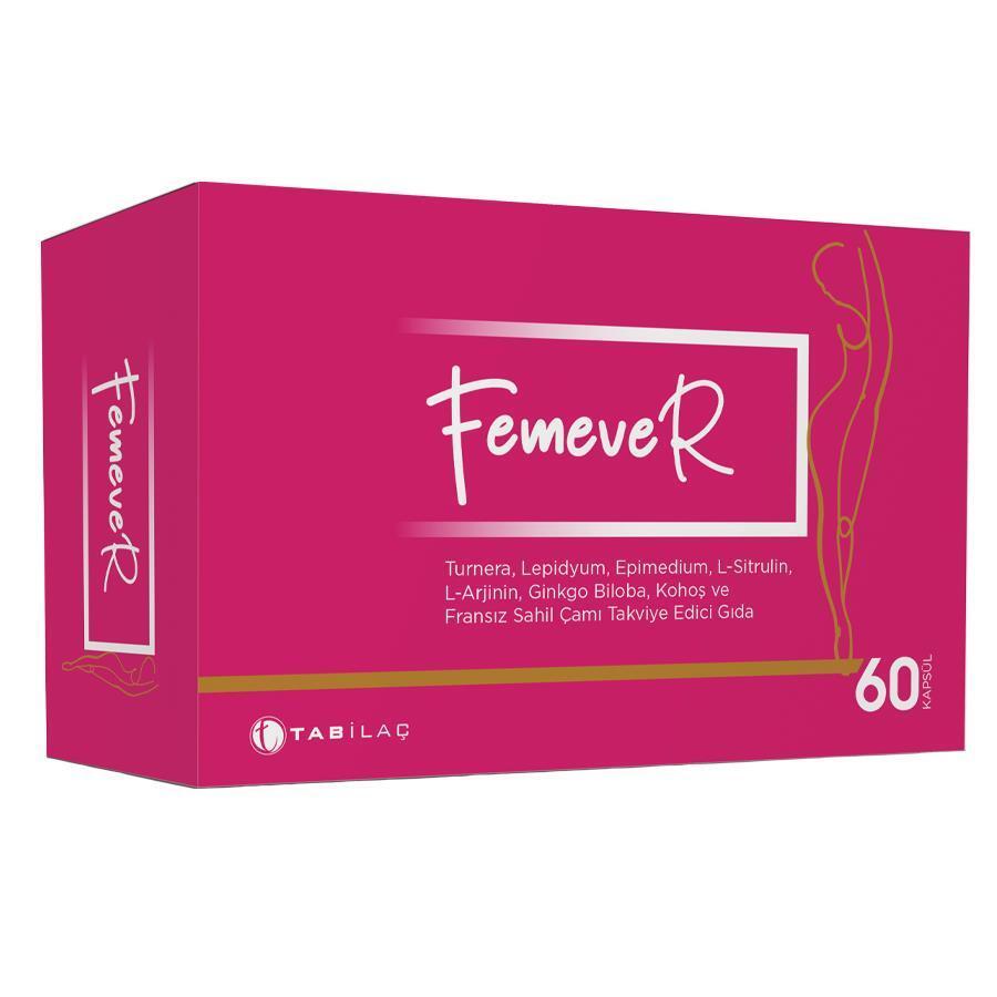 Femever Dietary Supplement for Adults with Herbal Extracts & Vitamins - Vitamin & Supplement