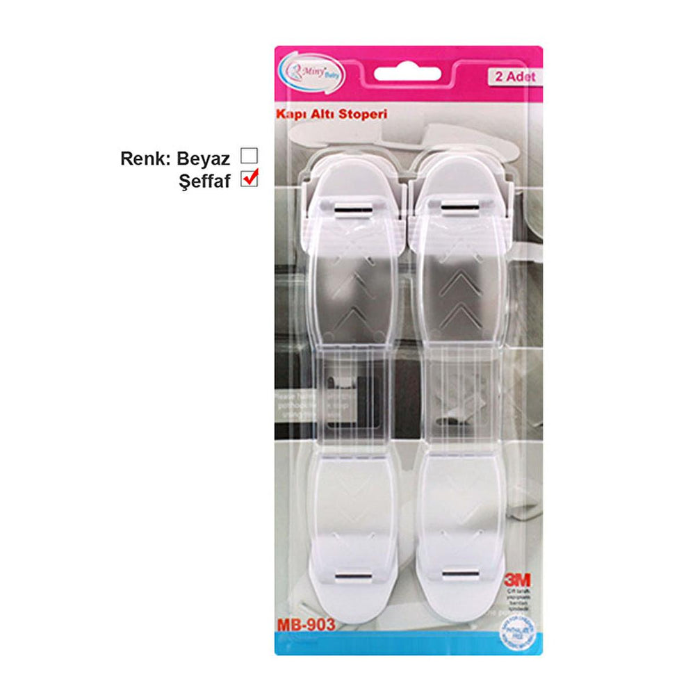 Miny Baby Safety Door Stopper - Transparent Childproofing Solution for Finger Protection - Baby Care