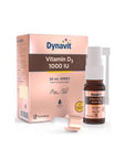 Dynavit Vitamin D3 1000 IU Spray - Supports Bone Health & Immune System for Adults - Vitamin & Supplement