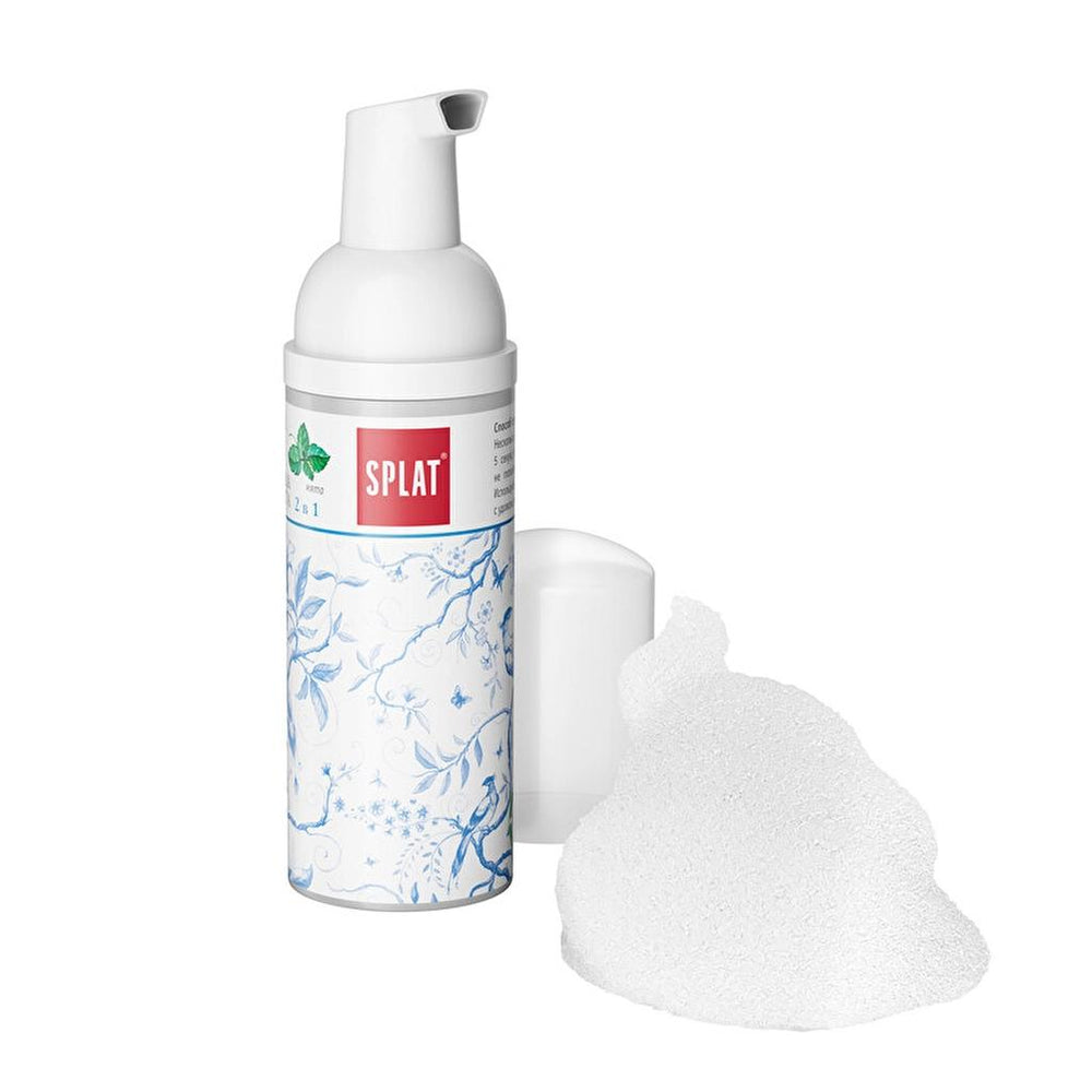 Splat Oral Care 2-in-1 Mint Cleansing Foam 50 ml