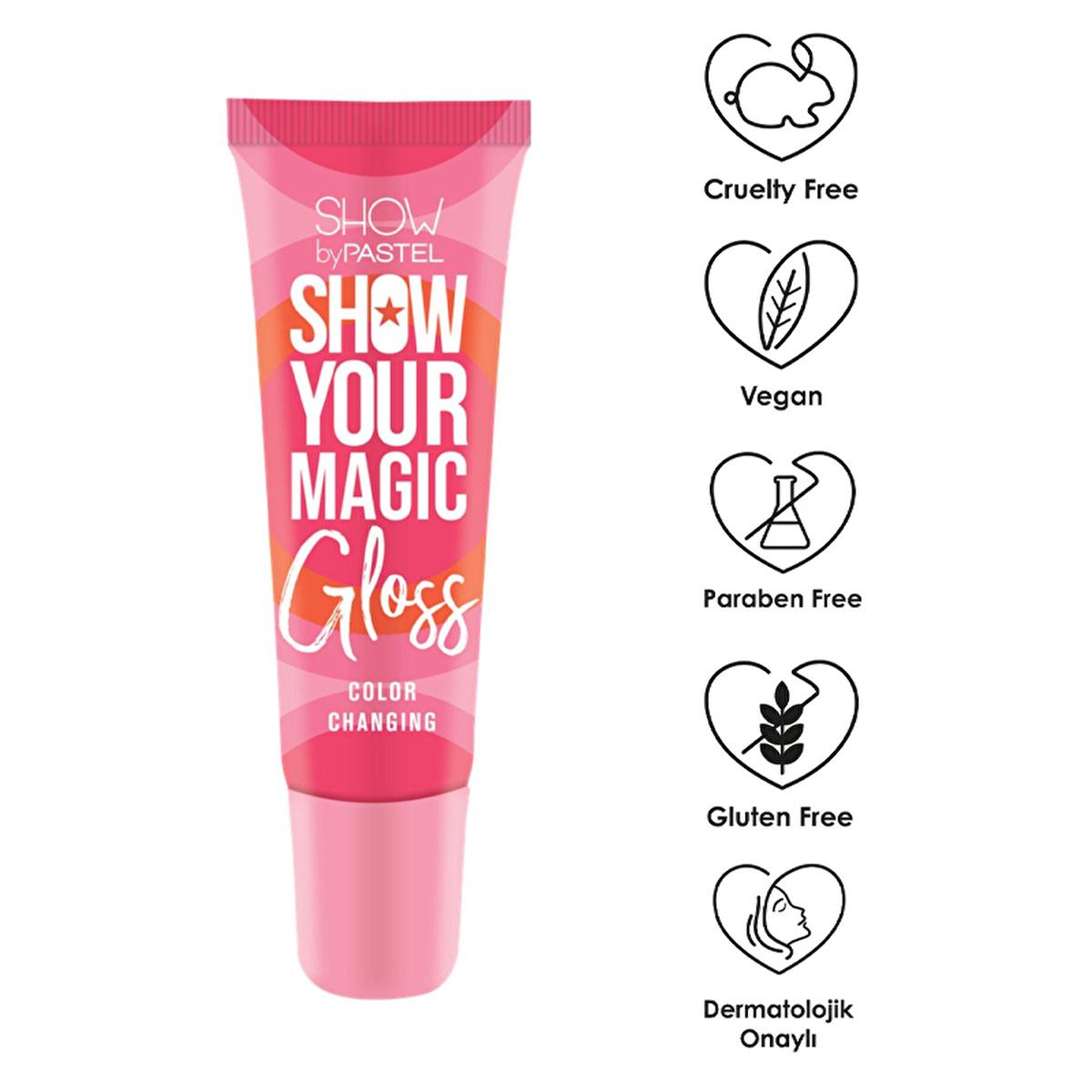 Show By Pastel Show Your Magic pH Lip Gloss - Vegan, Cruelty-Free, Non-Sticky, Natural Pink Color & Hydrating Shine Show By Pastel pH Lip Gloss: Vegan, Natural Pink Color | Shine pH lip gloss, vegan lip gloss, cruelty-free lip gloss, non-sticky lip gloss, hydrating lip gloss, pink lip gloss, natural lip color, Show by Pastel lip gloss, lip gloss, lip color, lip shine, vegan makeup, cruelty-free makeup, moisturizing lip gloss, personalized lip color, natural pink, beauty, cosmetics, paraben-free, gluten-free