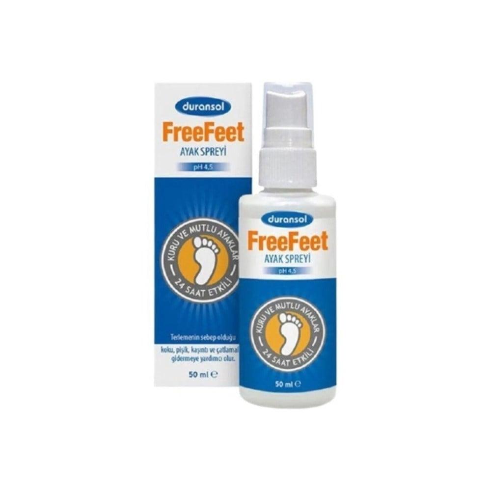 Duransol Foot Spray 50ml - Soothing Relief for Foot Care & Hygiene Duransol Foot Spray - Soothing Relief for Foot Care Foot spray, Duransol Ayak Spreyi, Foot care product, Salicylic acid foot spray, Menthol foot spray, Foot hygiene, Foot health, Antiseptic foot spray, Refreshing foot care
