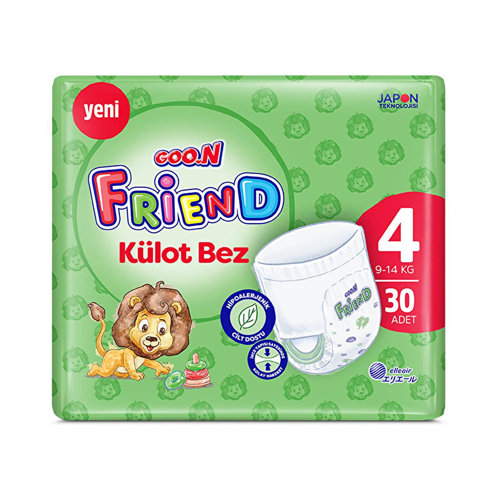 Goon Friend Hypoallergenic Baby Diapers - 30 Count, Ultra-Thin & Comfortable Fit for Sensitive Skin - view 3