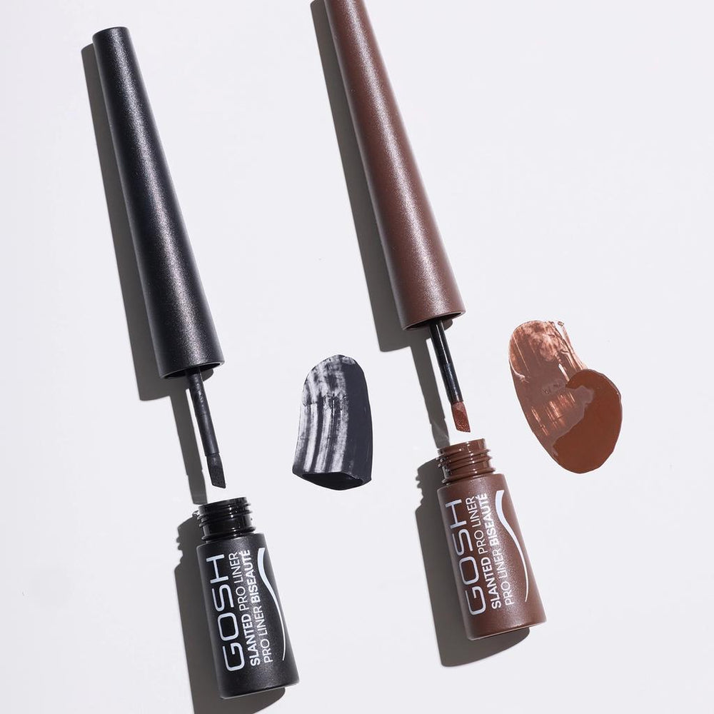 Gosh Slanted Pro Eyeliner Matte Brown 003 - Precise Definition