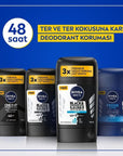 Nivea Men Fresh Active Deodorant for Men - 48 Hour Protection, Long-Lasting Freshness, Dermatologically Tested - Nivea Men Deodorant Nivea Men Fresh Active Deodorant - 48 Hour Protection Nivea Men Deodorant, Fresh Active Deodorant, Long-lasting Deodorant for Men, 48 Hour Deodorant Protection, Dermatologically Tested Deodorant, Men's Grooming, Personal Care, Deodorant Spray, Men's Hygiene, Nivea Men, Deodorant for Sensitive Skin, Masculine Fragrance, Ocean Extracts, Freshness, Protection, Confidence