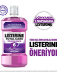 Listerine Total Care Oral Care Mouthwash - 1000ml Deep Cleaning Multi-Benefit Ethanol-Based Mouthwash - view 7