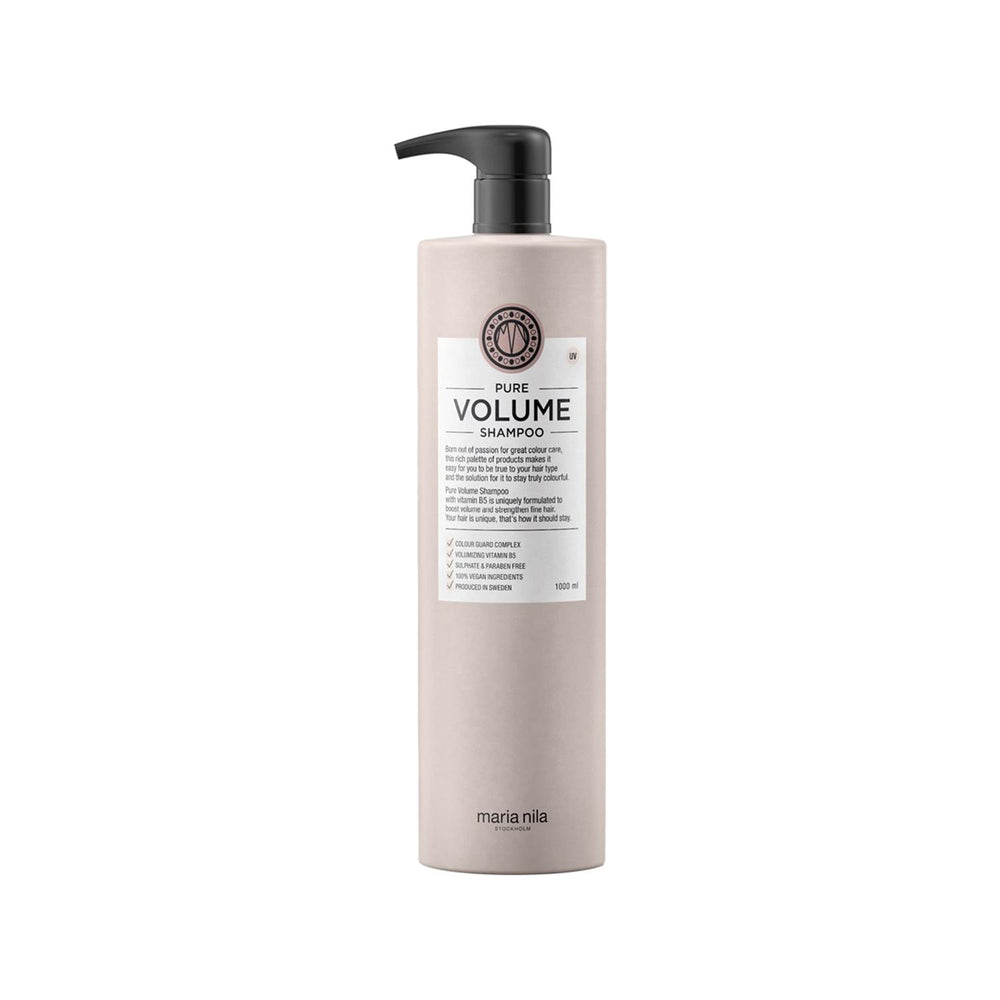 Maria Nila Sulfate-Free Volumizing Shampoo - 1000ml Pure Volume for Gentle Hair Care Maria Nila Pure Volume Sulfate-Free Shampoo 1000ml sulfate-free shampoo, volumizing shampoo, Maria Nila Pure Volume, 1000 ml shampoo, hair volumizer, gentle hair care, hair care products, sulfate-free hair care, volumizing hair products, natural hair care, gentle shampoo, large capacity shampoo