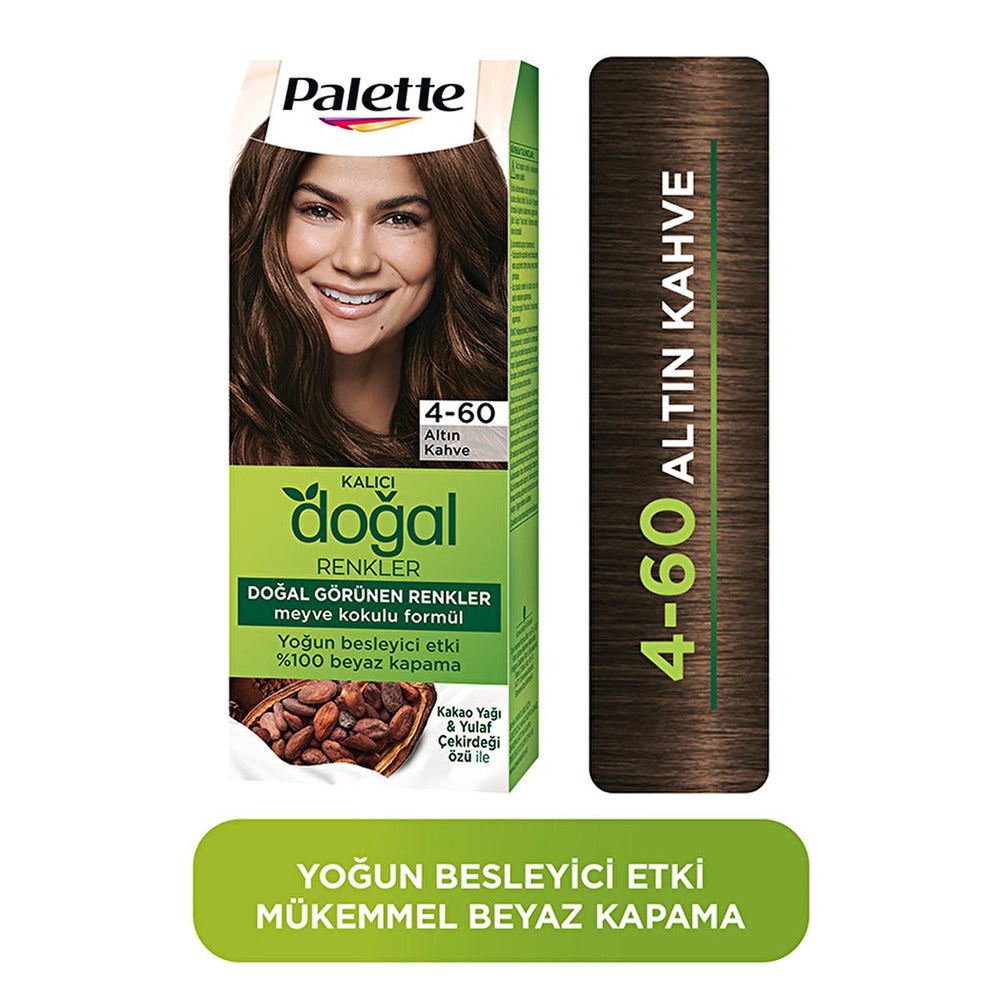 Palette Permanent Natural Color Hair Dye - 4-60 Golden Brown | 4.23 fl. oz. - view 6