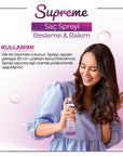 Morfose Supreme Hair Spray 250ml - Strong Hold Styling with Ceramide, Biotin & Keratin Morfose Supreme Hair Spray - Strong Hold with Ceramide & Biotin Hair Spray, Strong Hold Styling Product, Nourishing Hair Care, Ceramide Hair Spray, Biotin Hair Spray, Keratin Hair Spray, Hair Styling, Hair Care, Morfose, Supreme Hair Spray, 250ml, Styling Products, Hair Products, Ceramide, Biotin, Keratin, Healthy Hair, Hair Vitality, Shine, Quick Styling, No Residue, All Hair Types