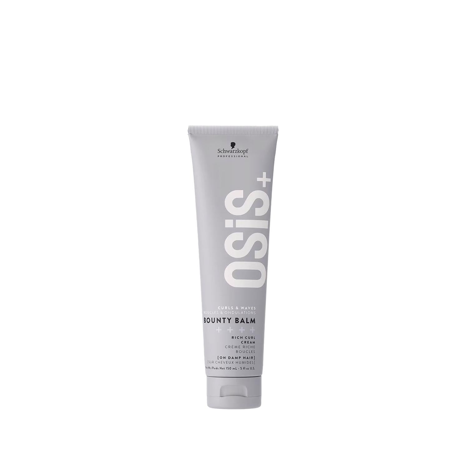 Schwarzkopf Osis+ Curls & Waves Bounty Balm - Enhance & Define Curls, 5.07 fl oz Schwarzkopf Osis+ Curls & Waves Bounty Balm - Enhance Curls Schwarzkopf Osis+, Curls & Waves, Bounty Balm, Hair cream, Curl enhancer, Hair care, Curly hair products, Wave enhancers, Styling cream, Hair styling products, Schwarzkopf hair products