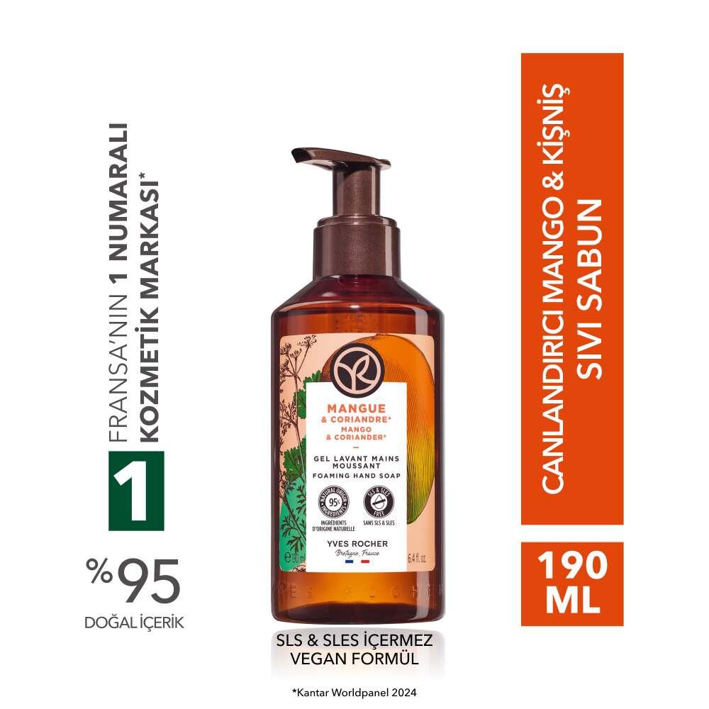 Mango & Coriander Energizing Liquid Hand Soap - 390ml