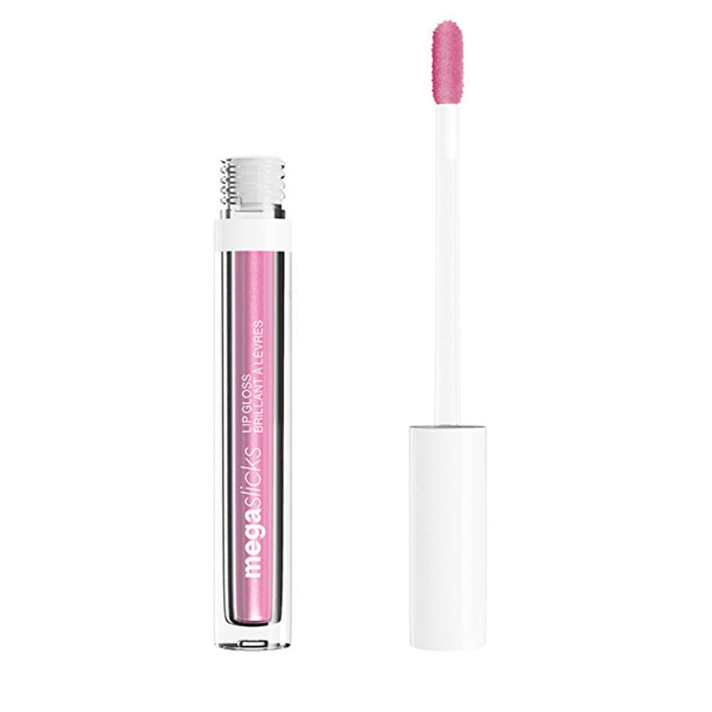 wet n wild Megaslicks Lip Gloss - Shiny, Long-Lasting Lip Gloss with Hyaluronic Acid & Vegan Collagen - Lip Gloss