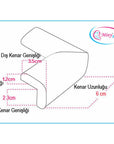 Miny Baby Corner Protector - Soft Rubber Edge Guards for Baby Proofing (4-Pack) Miny Baby Corner Protector - Soft & Safe baby corner protector, child safety, baby proofing, corner guards, non-toxic baby products, baby safety products, edge guards, furniture safety, nursery safety, parenting essentials