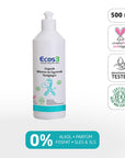 Ecos3 Organic Baby Bottle & Toy Cleaner 500ml - Natural, Vegan Certified, Fragrance-Free Ecos3 Organic Baby Bottle Cleaner - Natural & Vegan organic baby bottle cleaner, vegan certified toy cleaner, natural baby cleaning products, fragrance-free baby cleaner, biodegradable baby cleaning solution, baby essentials, eco-friendly parenting, sensitive skin care, natural cleaning products, cruelty-free baby products