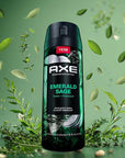 Axe Premium Collection Men's Deodorant Spray - Long-Lasting Odor Protection, Aluminum-Free, Premium Fragrance with Essential Oils Axe Men's Deodorant Spray - 72hr Protection men's deodorant spray, premium fragrance deodorant, aluminum-free deodorant, long-lasting odor protection, essential oil deodorant, men's grooming, personal care, Axe Premium Collection, geranium fragrance, patchouli scent, cedarwood notes, 72-hour protection