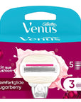 Gillette Venus ComfortGlide Sugarberry: Experience Silky Smooth Skin with this Dermatologically Tested Women's Razor (Includes 3 Blade Refills) Gillette Venus ComfortGlide: Smooth Shave Razor for Women Gillette Venus razor, women's razor, razor for sensitive skin, smooth shave razor, Sugarberry scented razor, Venus ComfortGlide, women's shaving, razor blade refills, dermatologically tested razor, razor with lubrication, Venus razor, women's hair removal, shaving, personal care, beauty, smooth skin, comforta