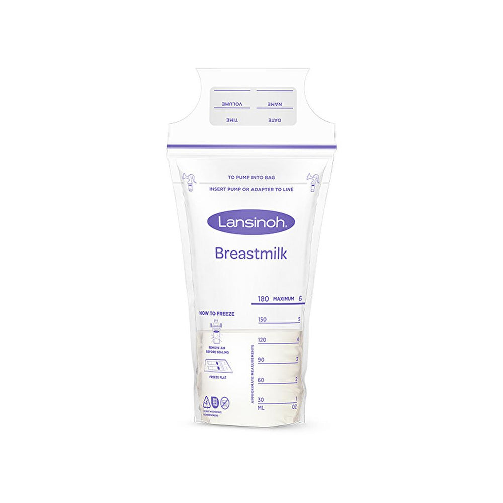 Lansinoh Breast Milk Storage Bags - 25 Count, BPA-Free, Pre-Sterilized - view 3