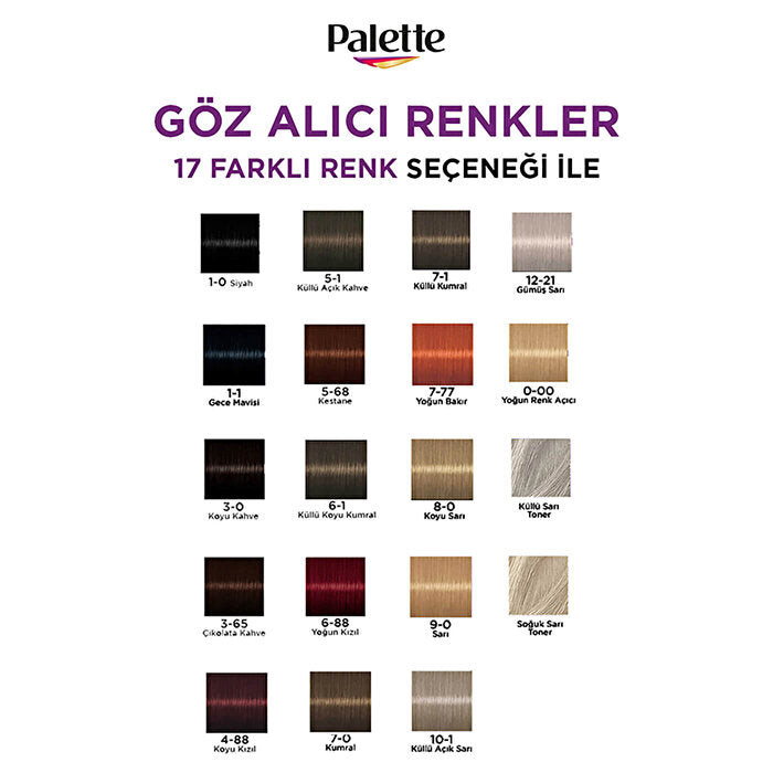 Palette Hair Color Silver Blonde 12.21 - 1oz | Intense Color Formula