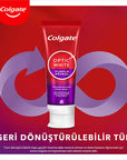 Colgate Optic White Purple Reveal Toothpaste 75ml - Whitening Formula