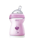 Chicco Natural Feeling Baby Bottle 250ml - Baby Feeding Bottle for Newborns & Infants 2 Months+