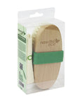 Nascita Horsehair Body Brush for Natural Skincare and Exfoliation - Green Nascita Horsehair Body Brush for Smooth Skin Body brush, Horsehair brush, Dry brushing, Natural skincare, Exfoliating brush, Skincare routine, Cellulite reduction, Stretch mark improvement, Natural exfoliation, Skin health, Glowing skin, Healthy skin, Chemical-free skincare, Nascita, Green