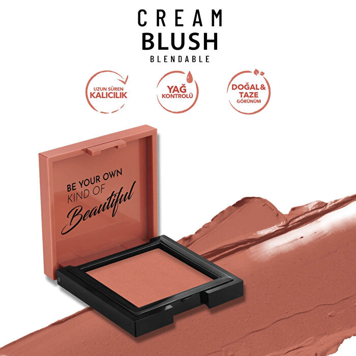 Pastel Profashion Cream Blush No: 42 - Lightweight Formula | Cruelty-Free