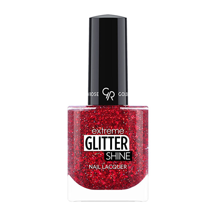 Golden Rose Glitter Shine Nail Polish 210 - Shimmery Finish | 16 Options