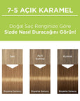 Palette Permanent Natural Colors Hair Dye 7-5 Light Caramel