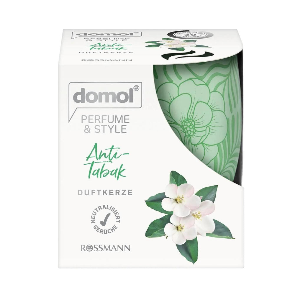 Domol Anti-Tobacco Scented Candle with Odor Neutralizer 150g