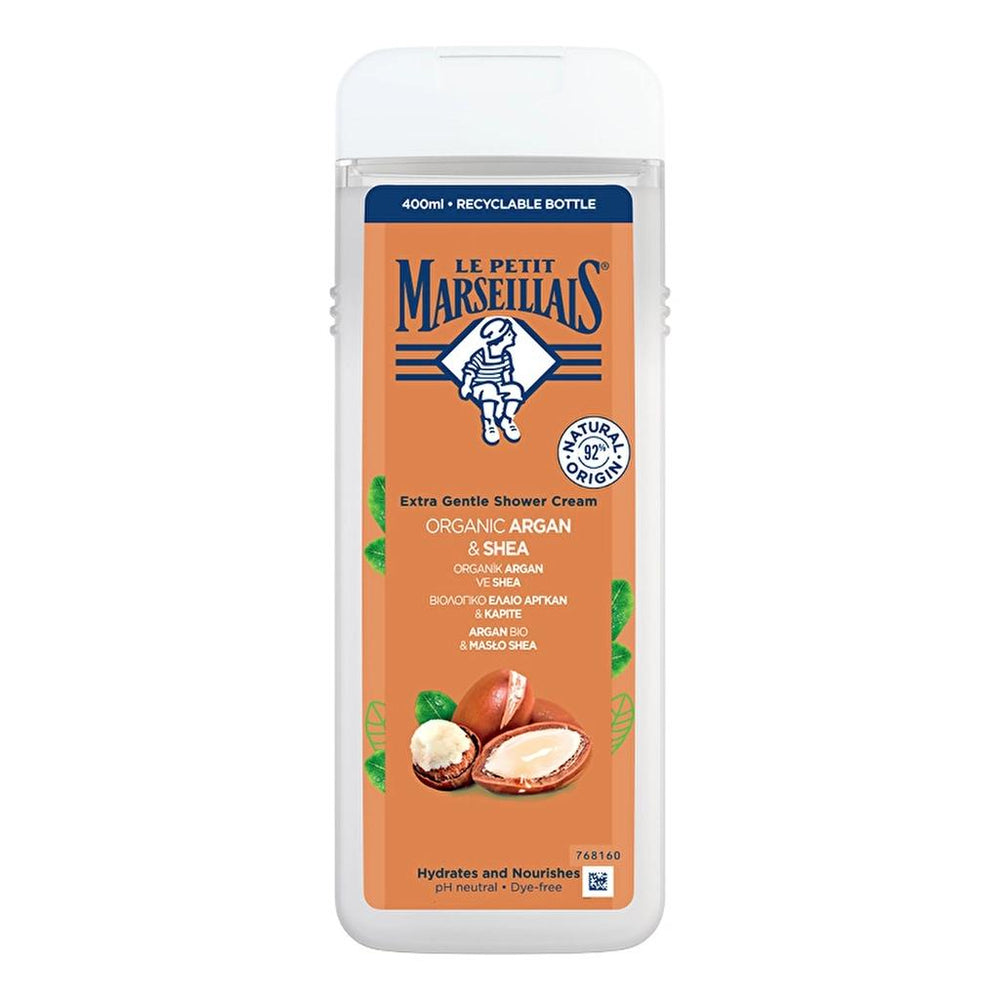 Le Petit Marseillais Organic Argan & Shea Shower Gel 400 ml