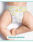 Prima Premium Care Baby Diapers, Size 4, 28 Count - Soft, Leakproof, and Dermatologically Tested Diapers for Sensitive Skin Prima Premium Care Diapers - Soft & Leakproof for Sensitive Skin Baby Diapers, Premium Baby Diapers, Dermatologically Tested Diapers, Leakproof Diapers, Soft Diapers for Sensitive Skin, Prima, Size 4, 28 Count, Baby Care, Diapering Essentials