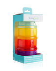 Babyjem 3-Compartment Baby Food Container - BPA-Free, Sterilizable, Portable Babyjem 3-Compartment Baby Food Container - BPA-Free baby food container, baby powder milk storage, BPA-free baby products, sterilizable baby accessories, portable baby feeding solutions, baby care, baby feeding, baby storage, baby products, baby essentials