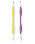 Eklips Nail Care Tool - Ergonomic Cuticle Pusher and Remover for Manicure and Pedicure Routine Eklips Nail Care Tool - Cuticle Pusher & Remover nail care tool, cuticle pusher, manicure tool, pedicure tool, nail care routine, double-ended nail tool, ergonomic nail care, nail care at home, manicure and pedicure, nail care essentials, beauty tools, personal care, grooming tools